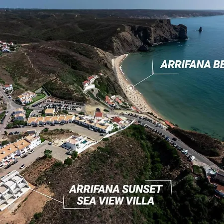 Arrifana Sunset Sea View Prázdninový dům Praia da Arrifana